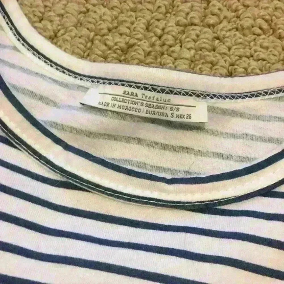 Zara striped tee - Picture 2 of 3